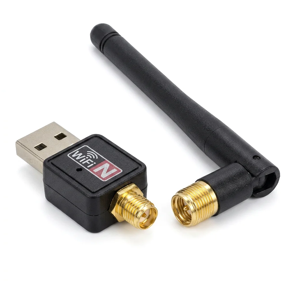 Adaptador USB WiFi con antena