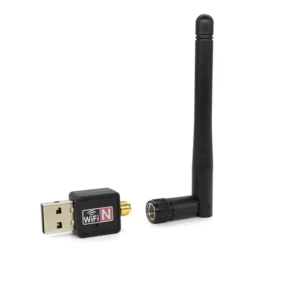Adaptador USB WiFi con Antena – Receptor Inalámbrico para PC y Laptop