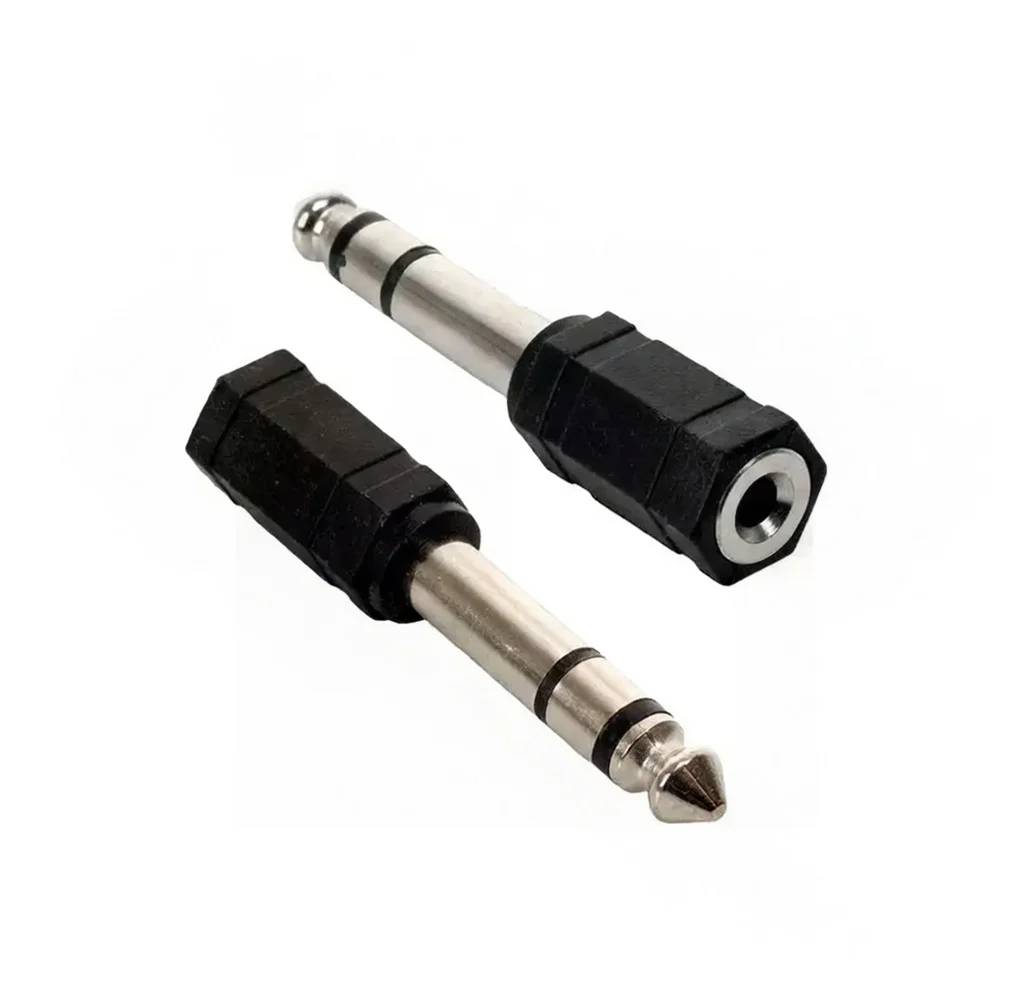 adaptador 6.5 a 3.5 audio