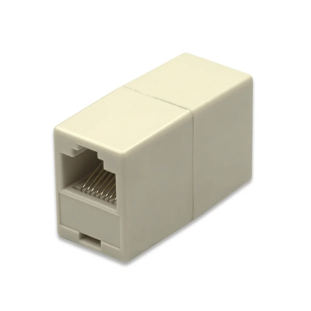 Adaptador unión cable UTP RJ45 hembra hembra extensor red Ethernet