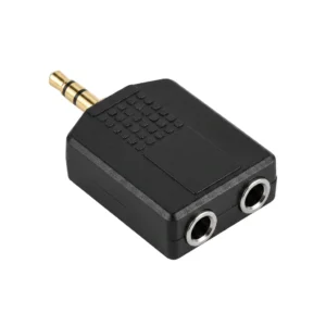 Adaptador splitter audífonos 3.5mm
