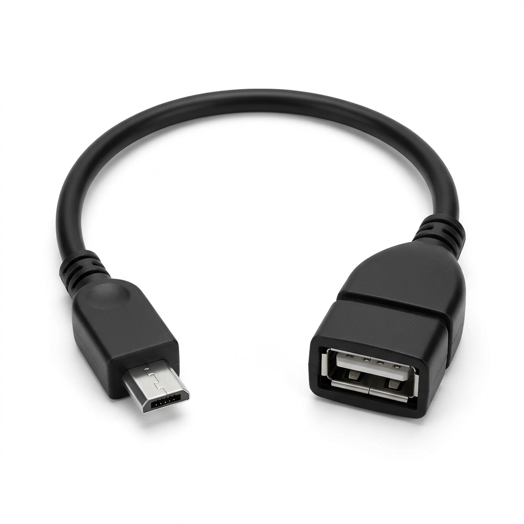 Cable OTG V8 Micro USB | Adaptador con Cable para Android