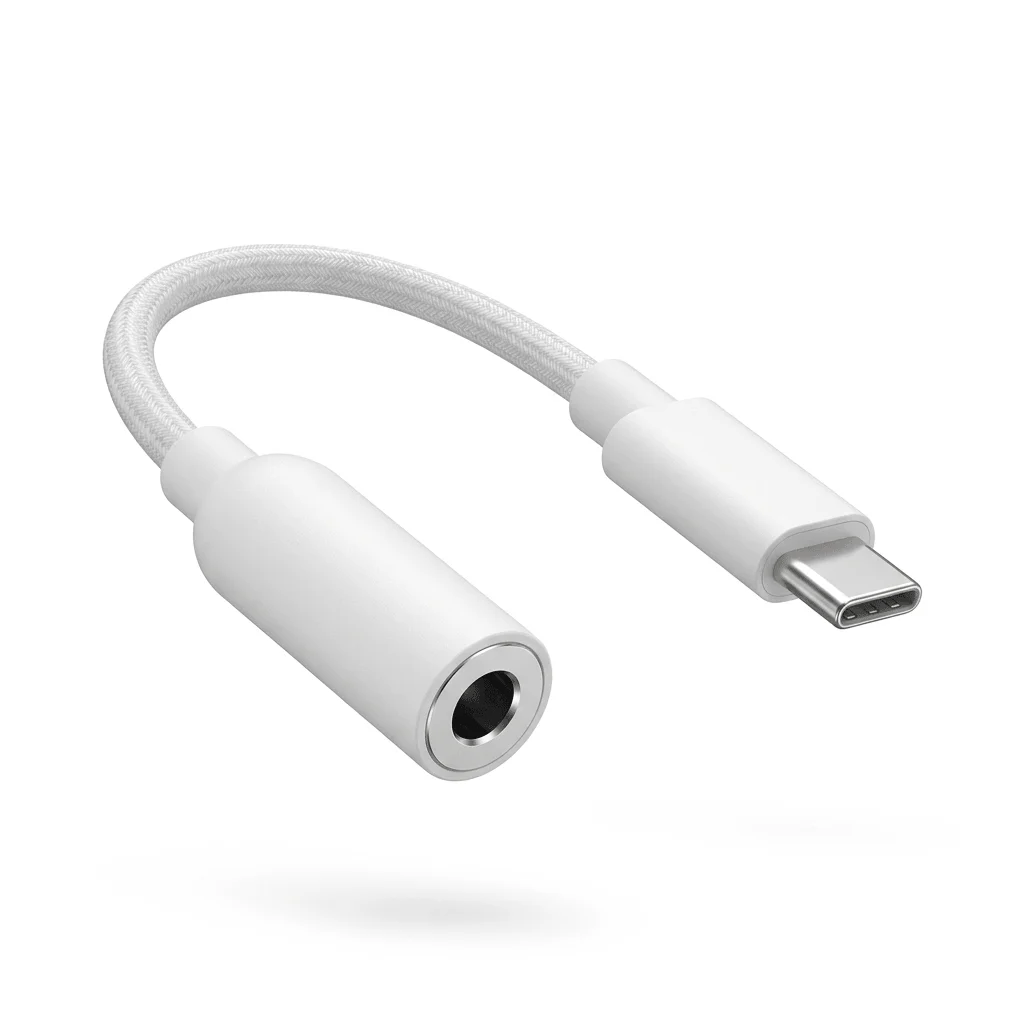 Adaptador Jack 3.5mm a USB-C | Audio para iPhone 15 y Android