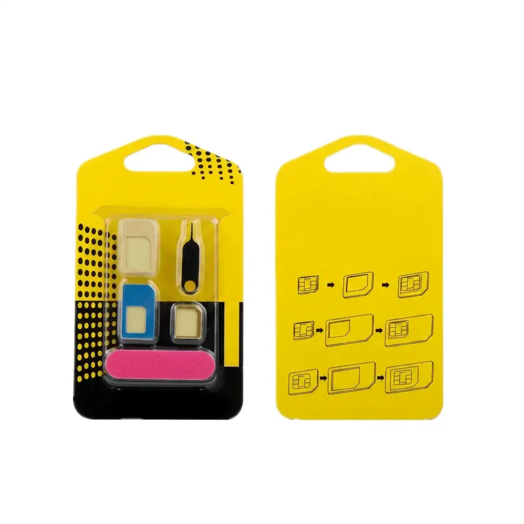 Kit adaptadores SIM card 5 en 1 completo