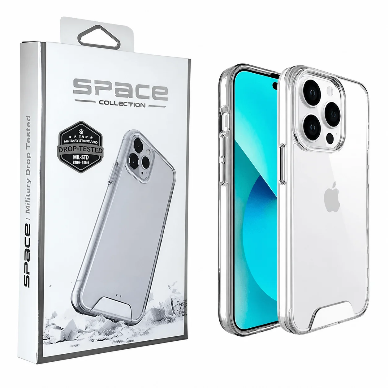 Forro Space transparente Xiaomi Poco Redmi antigolpe