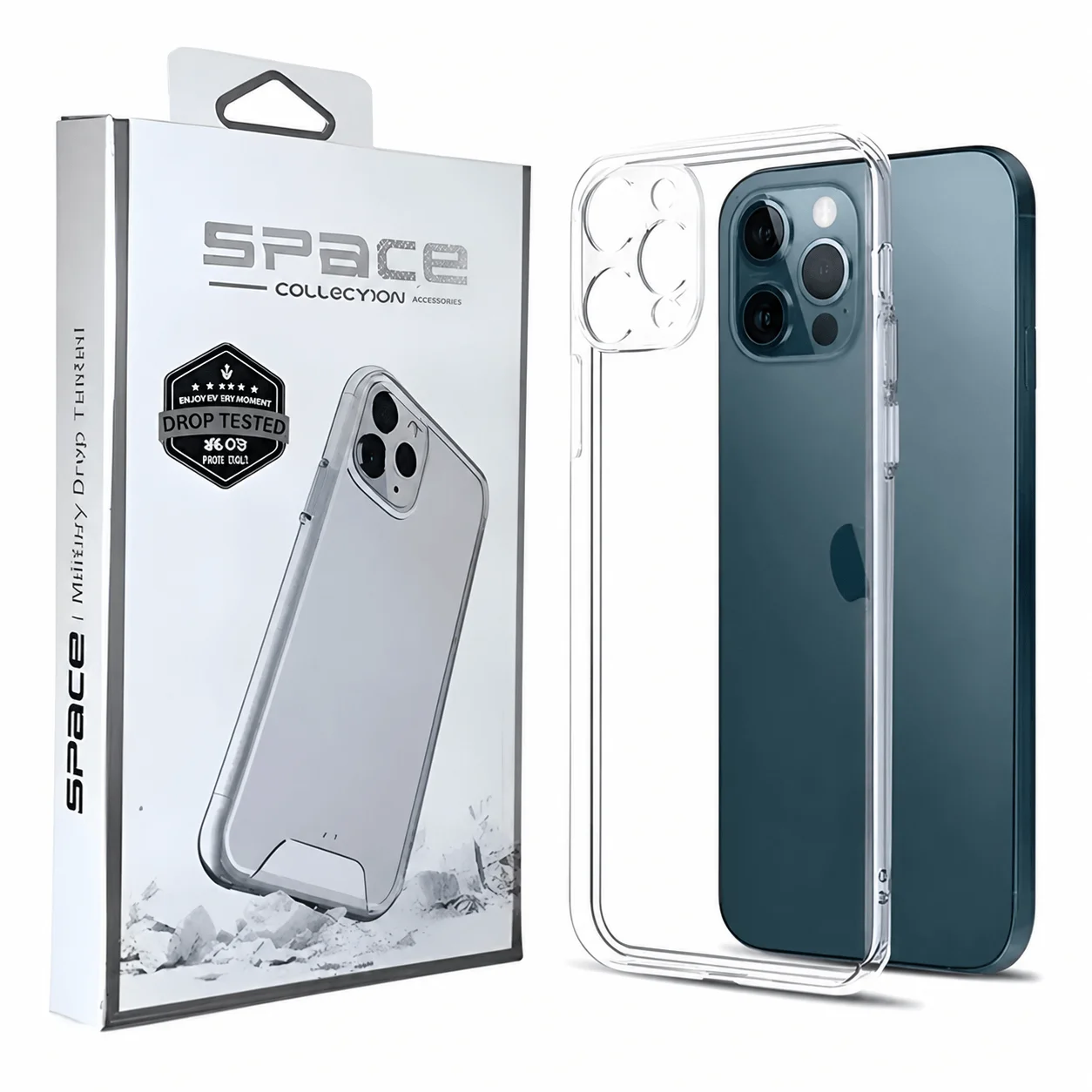 Forro Space transparente Xiaomi Poco Redmi antigolpe