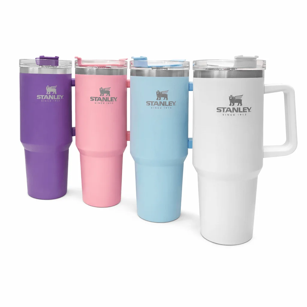 Vaso térmico tipo Stanley acero inoxidable 40 oz