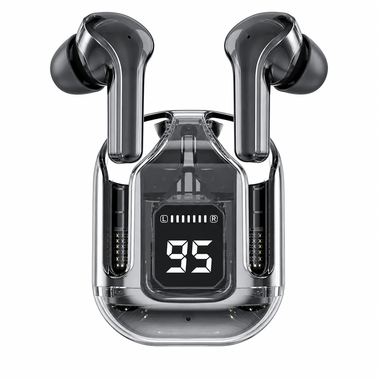 Audífonos Bluetooth deportivos transparentes en varios colores sport
